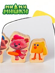Набор Ми-ми мишки фигурки из дерева