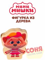 Соня енот игрушка мини мишки