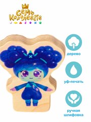 Принцесса Агатка фигурка из дерева