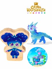 Принцесса Агатка фигурка из дерева